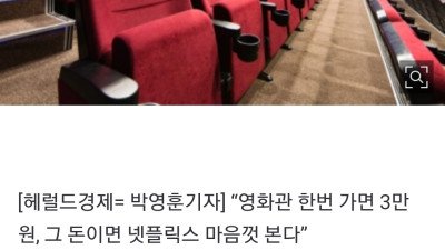 CGV 망할 위기