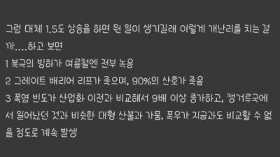 UN이 2050년에 지구 망했다고 발표한 이유