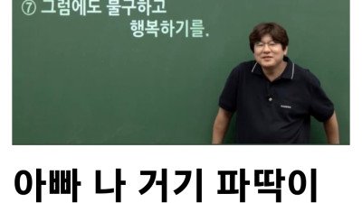 아빠가 일베 디시 한석원갤러리 ㅁ친놈들 어쩌구 하는데