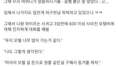 장모님한테 낚여서 결혼한 펨코인